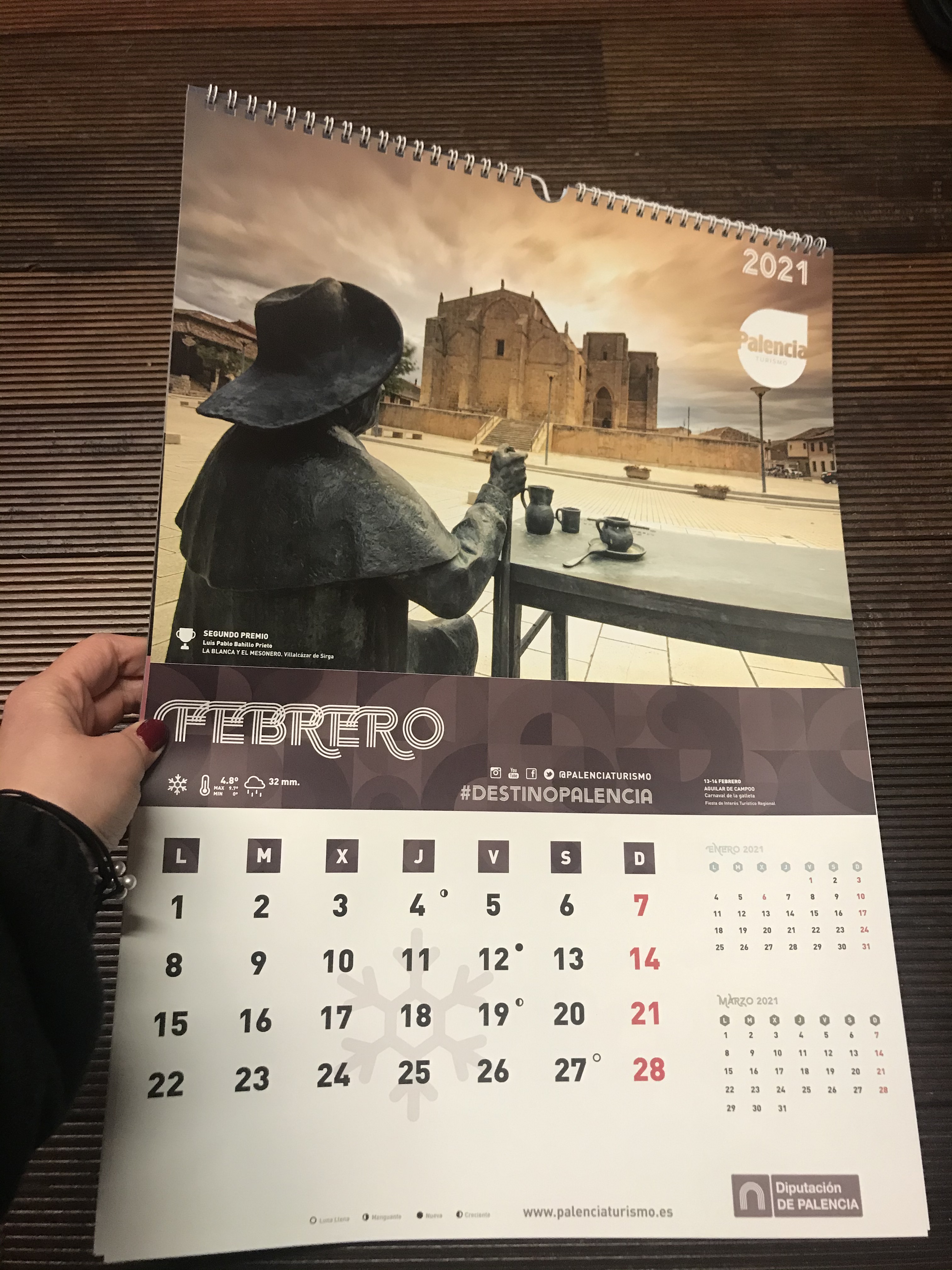 Calendario Diputación