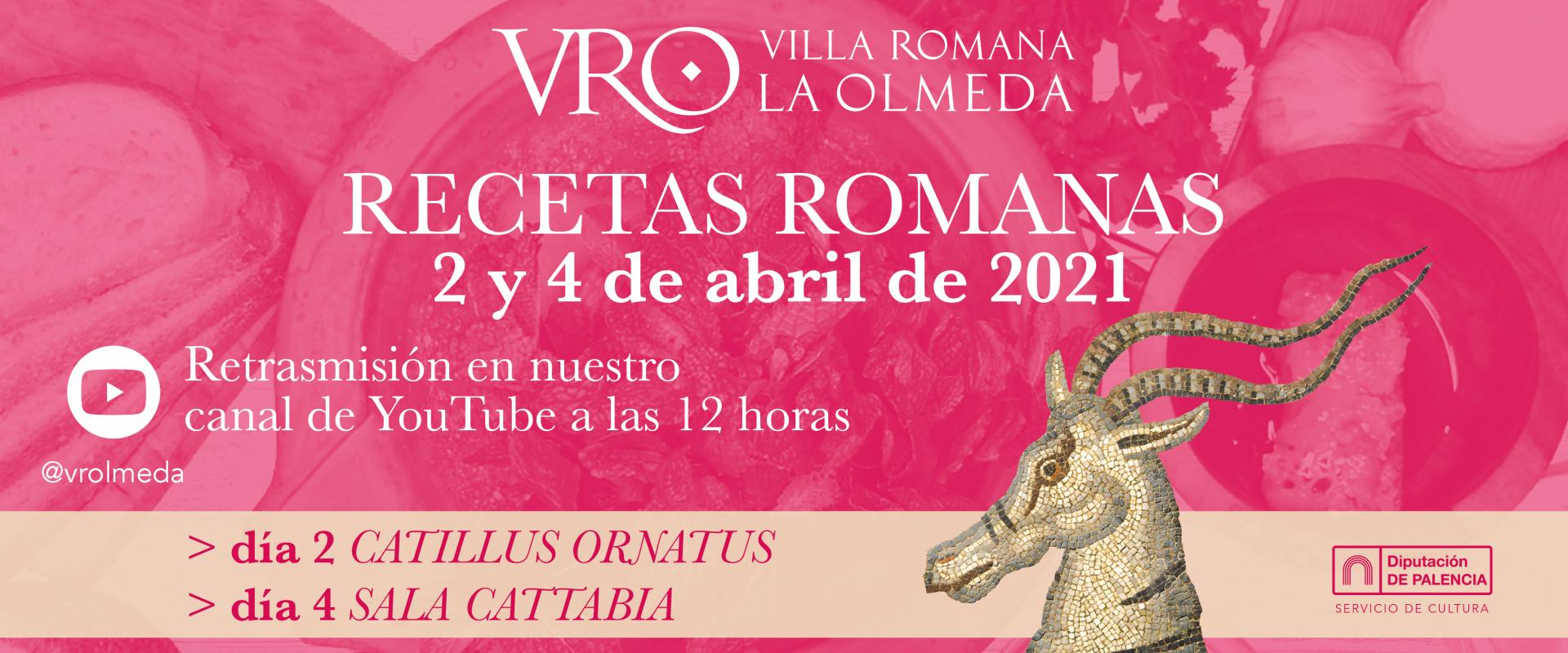 Aniversario BIC 3 de abril recetas romanas