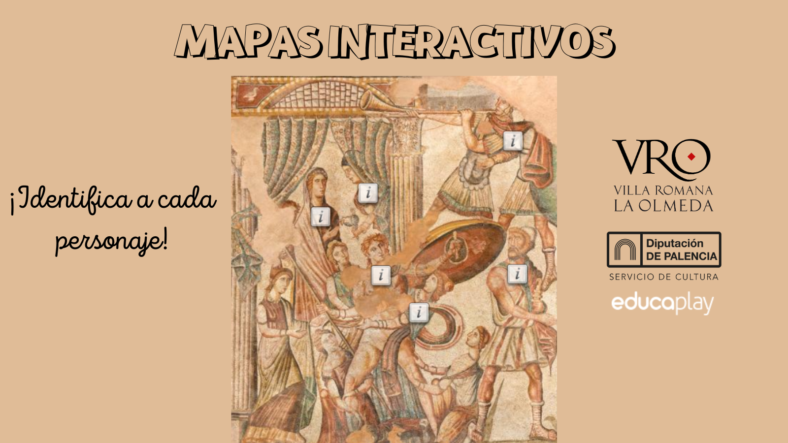 mapa interactivo identifica personajes