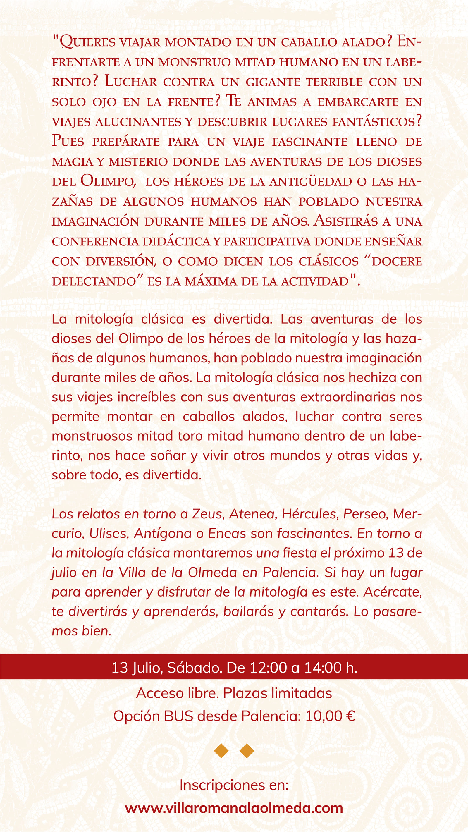 ‘Fiesta Mitológica Salvaje’ con Emilio del Río