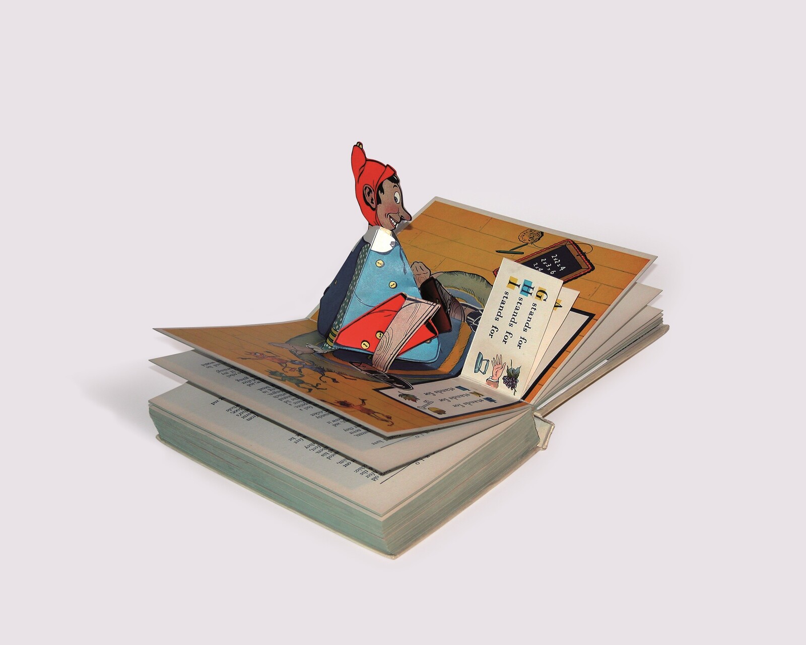 The Pop-Up Pinocchio. Harold B. Lentz. 1933