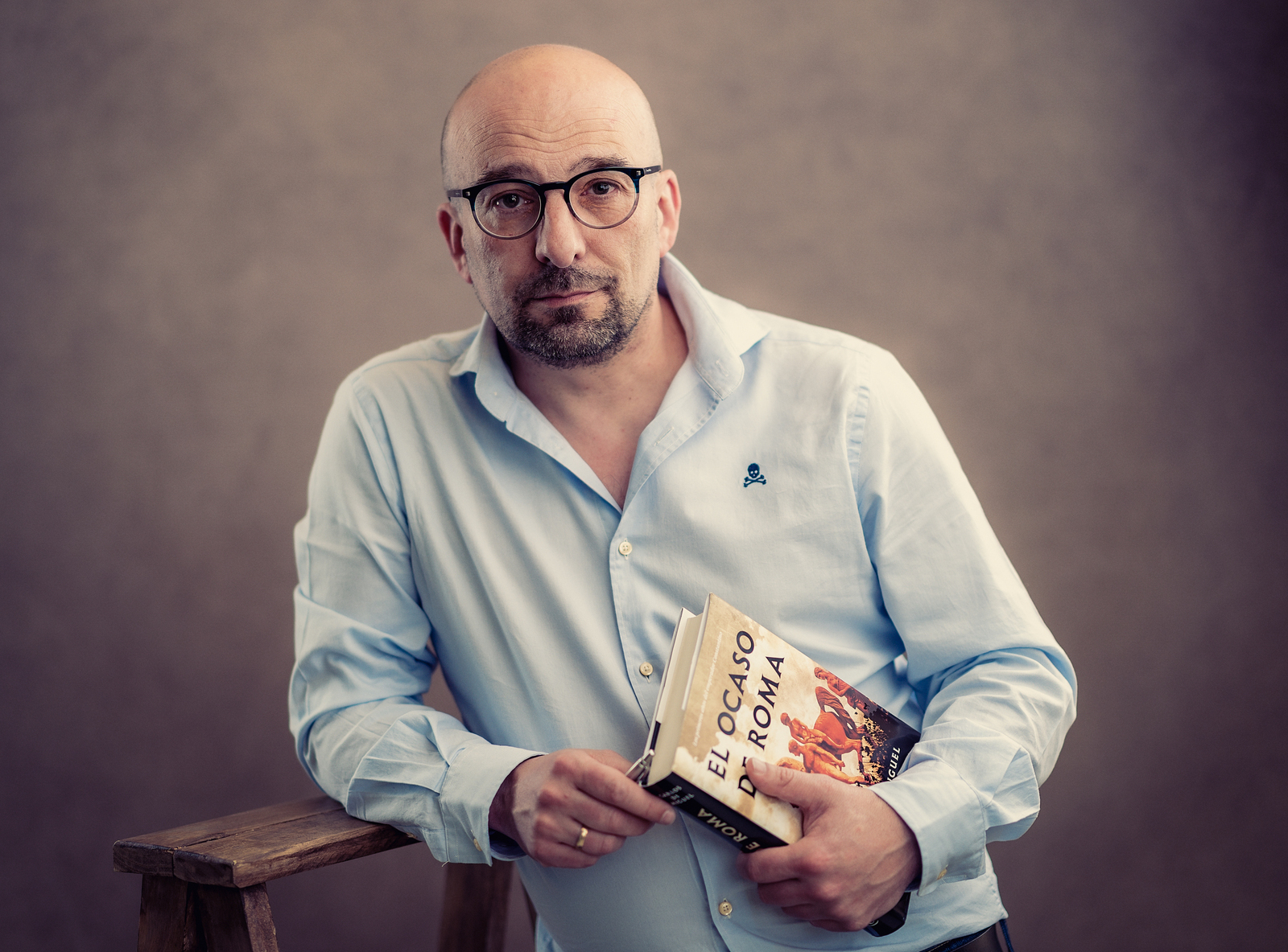 Carlos de Miguel presenta el libro El ocaso de Roma en La Olmeda