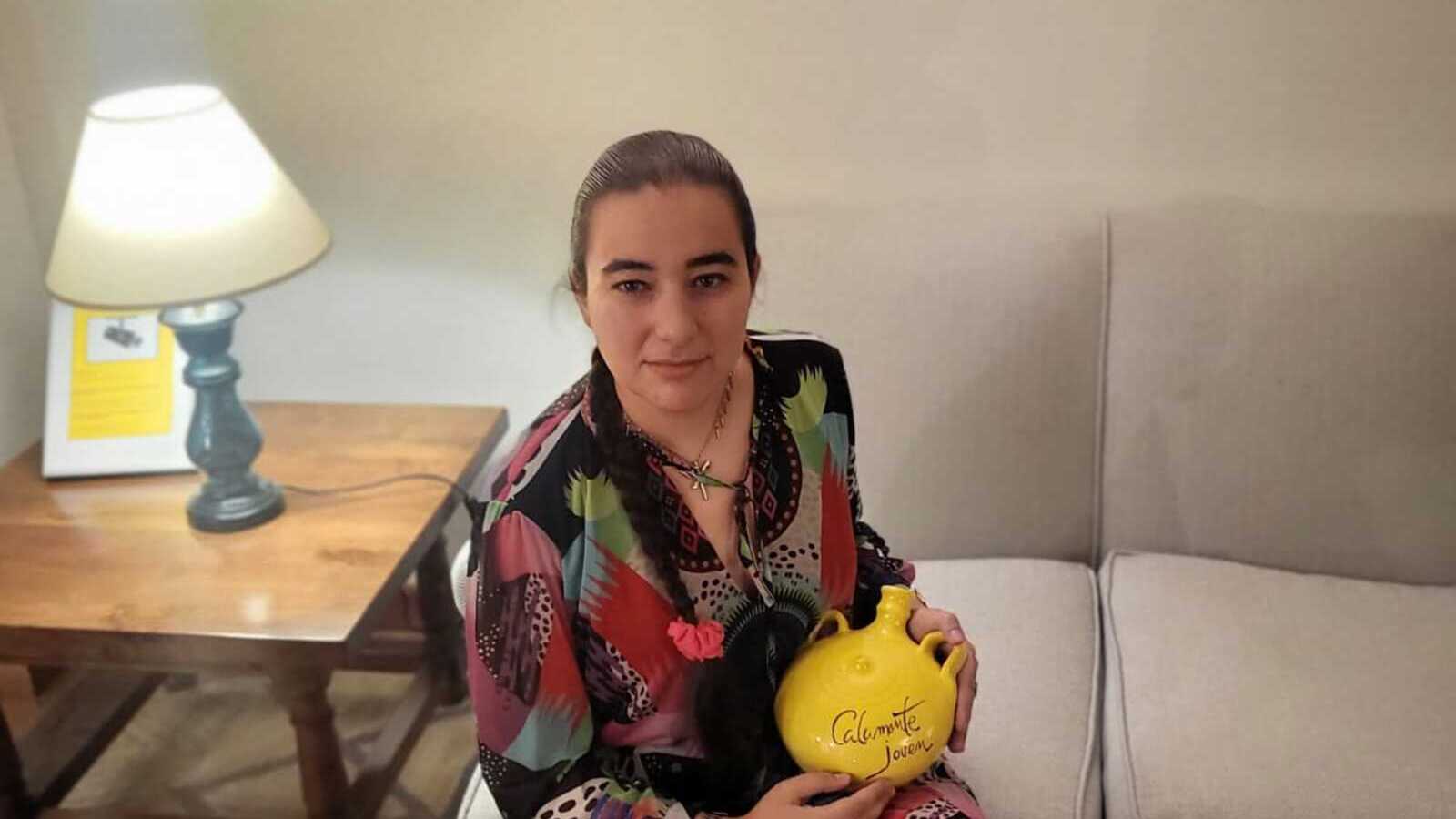 Carmen Galvañ en La Olmeda