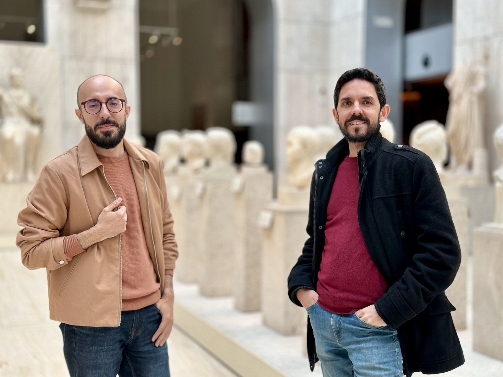 Néstor F. Marqués y Pablo Aparicio Resco en La Olmeda