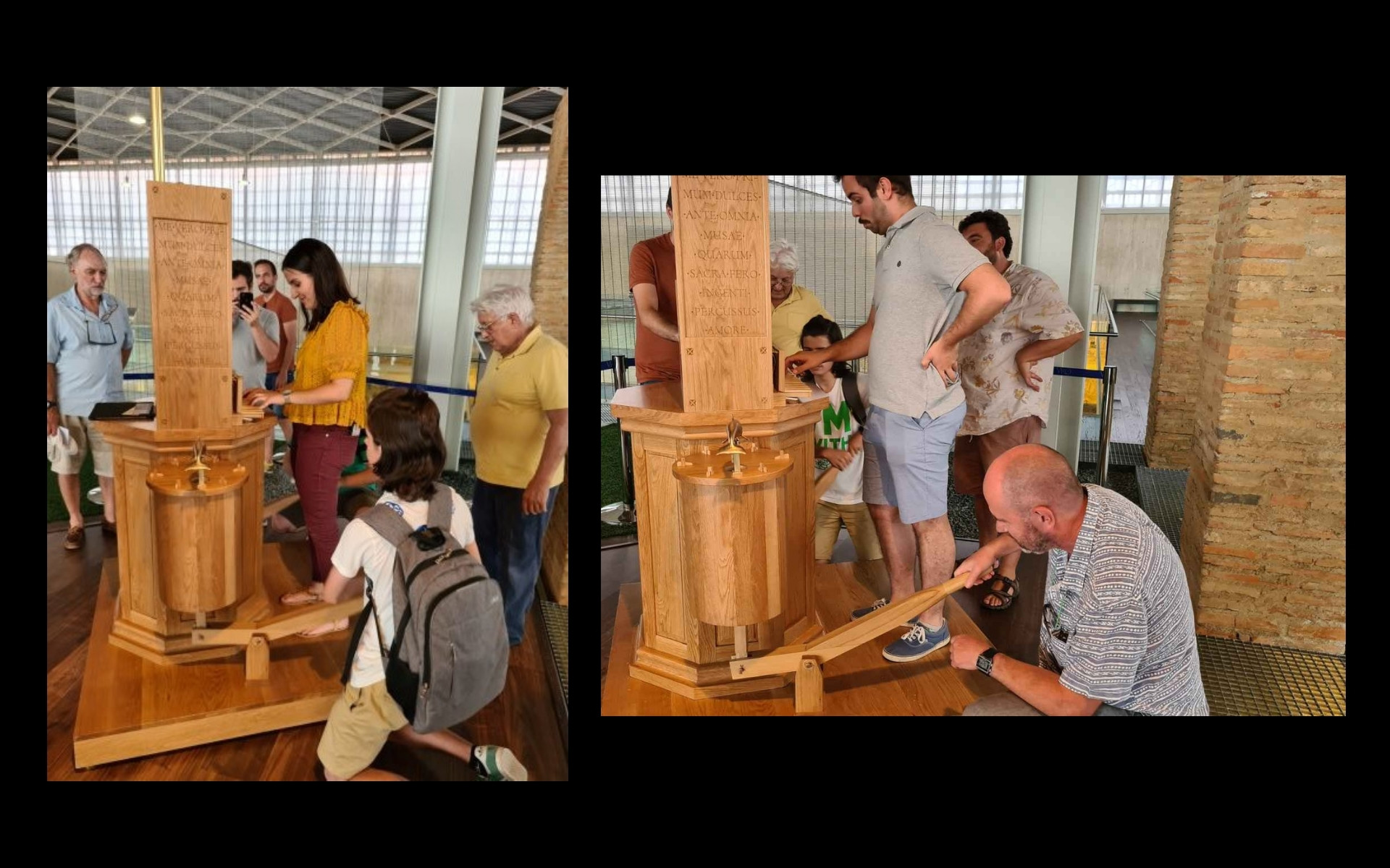 Conferencias y demostración in situ a propósito del Hydraulis en La Olmeda