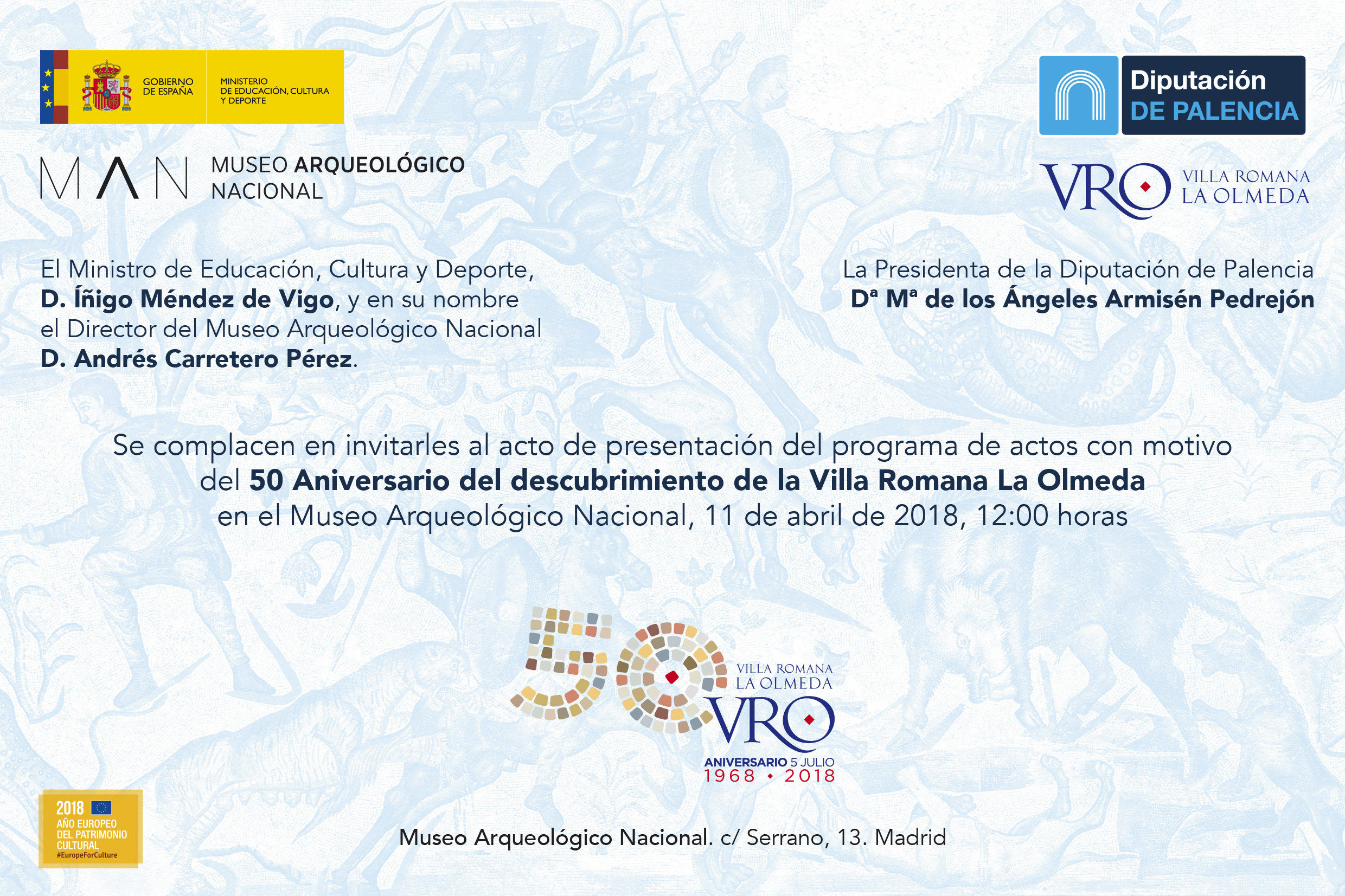 La Olmeda en el MAN.