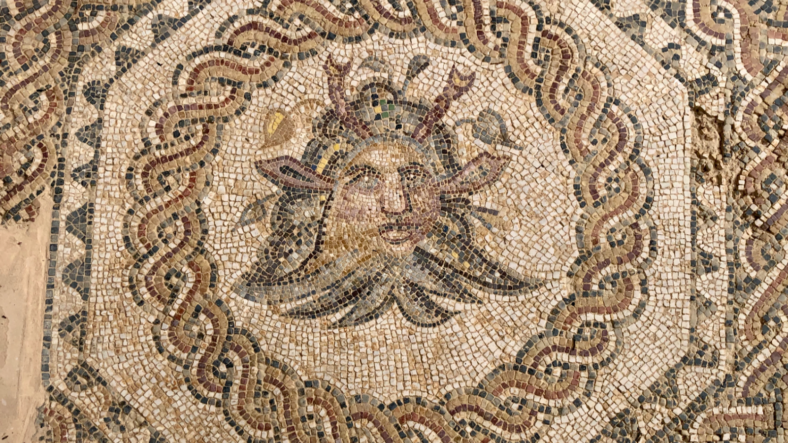 Detalle del Mosaico de Océano