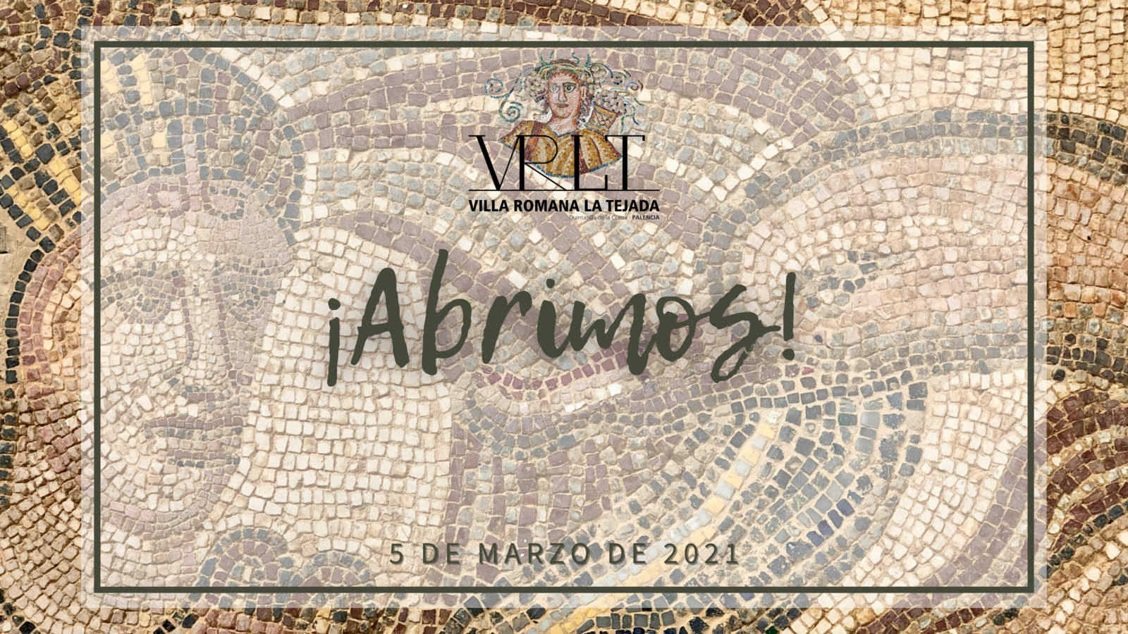 LA TEJADA REABRE EL 5 DE MARZO DE 2021