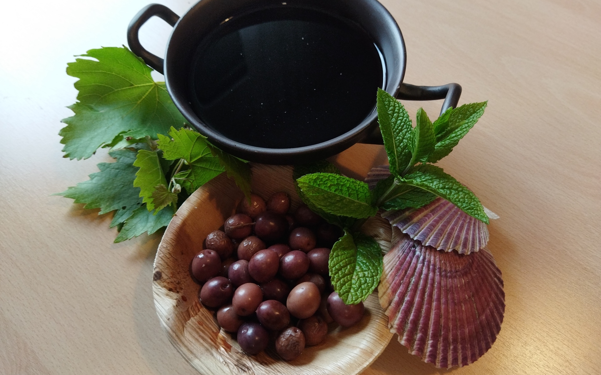 De tapas con Aquiles griegos en la olmeda