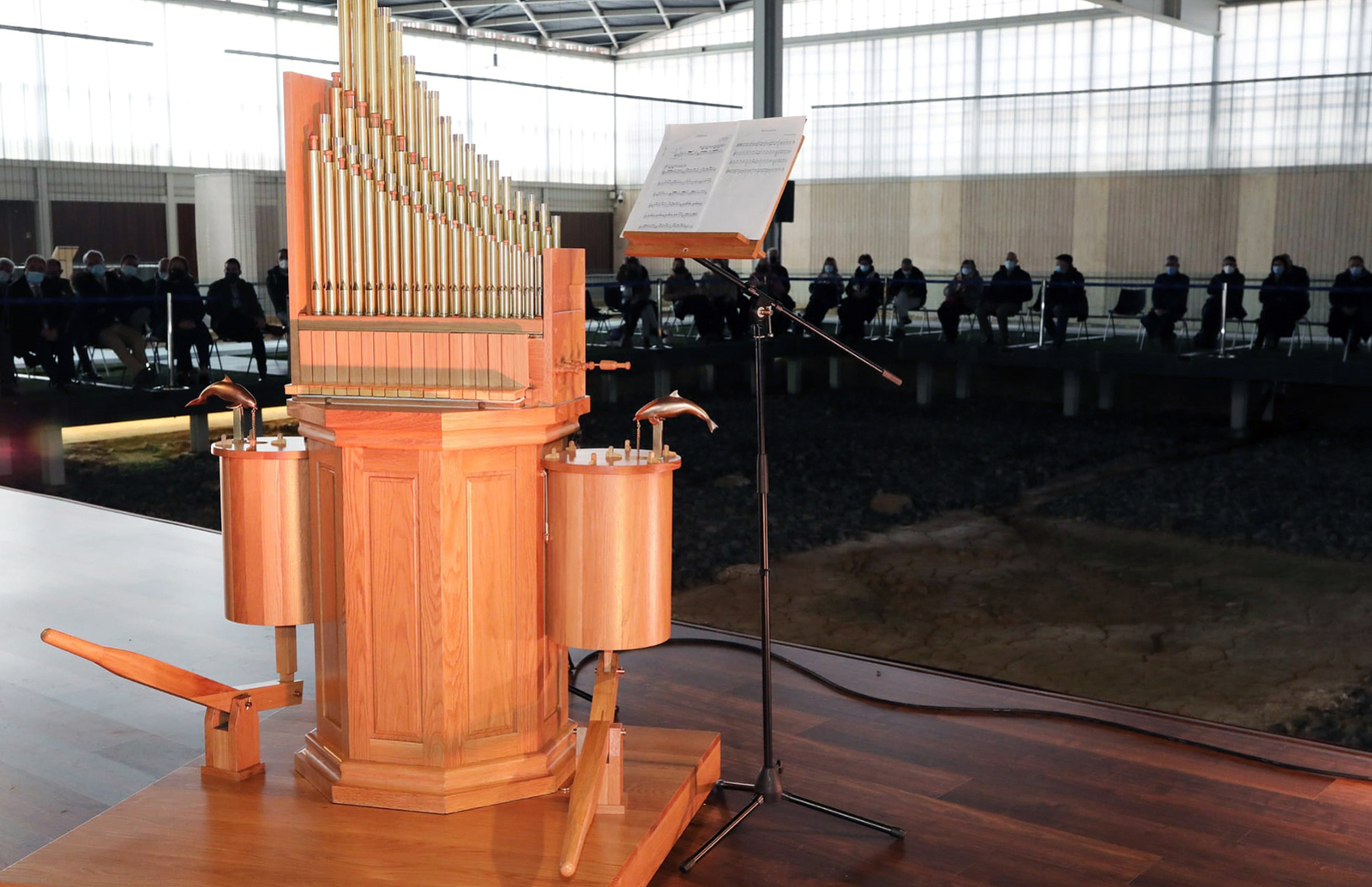 hydraulis de La Olmeda