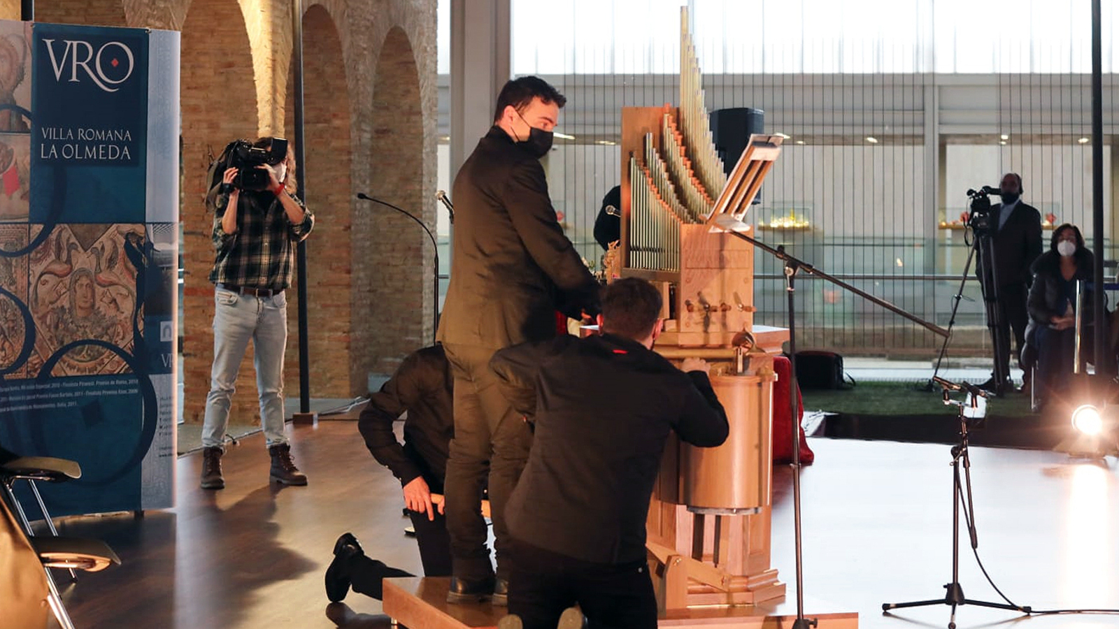 hydraulis de La Olmeda