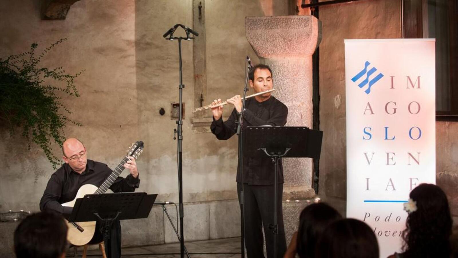 concierto del dúo illargium en la olmeda el 15 de abril