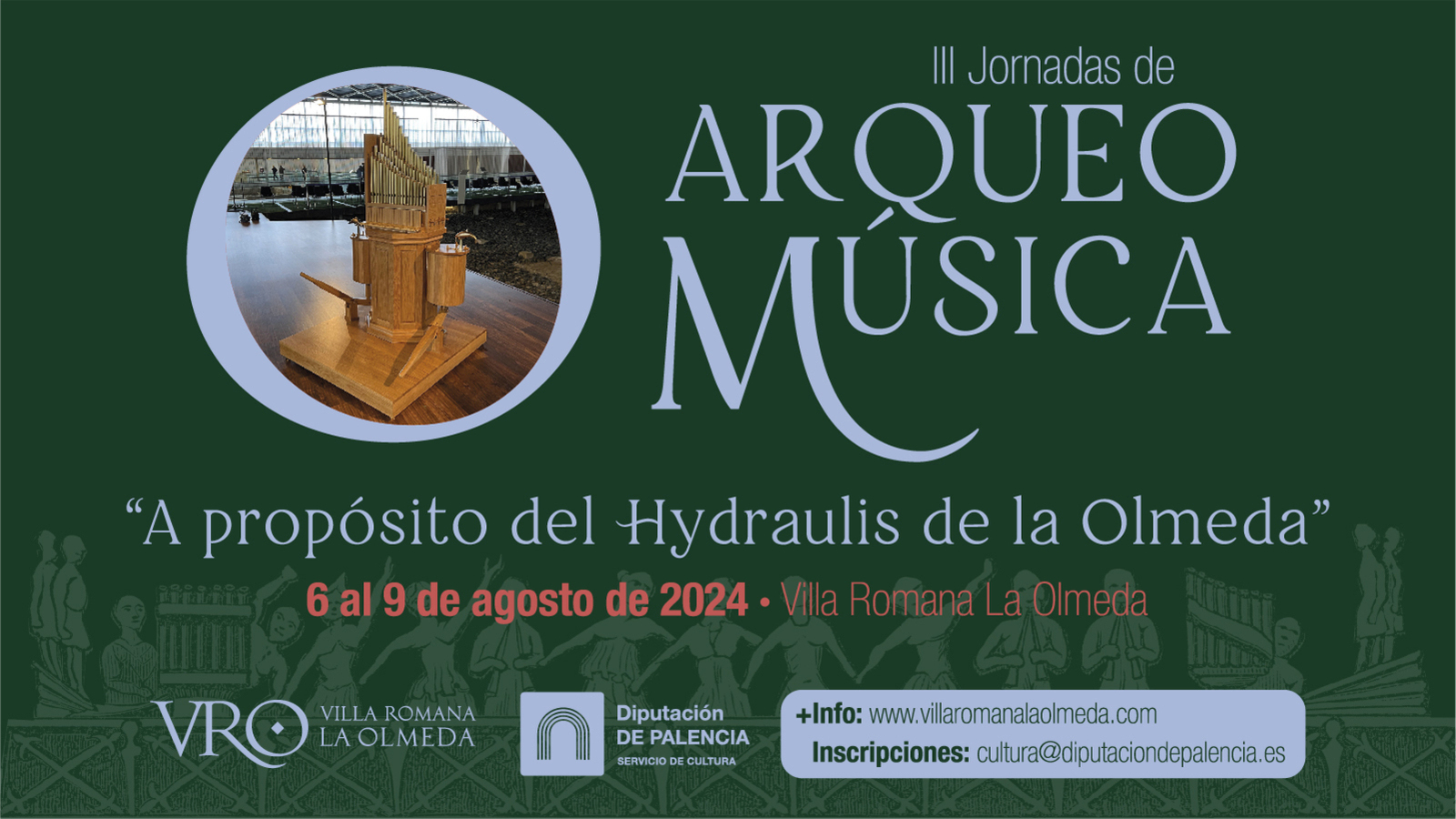 terceras jornadas de arqueomúsica en la villa romana la olmeda
