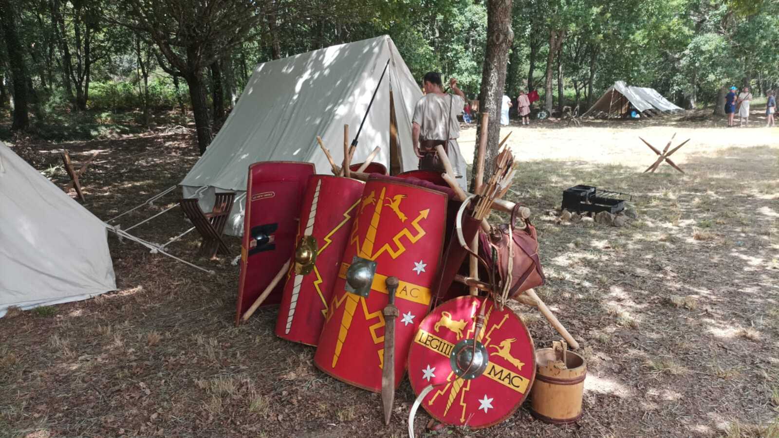 56 aniversario del descubrimiento legio cuarta macedonica campamento romano