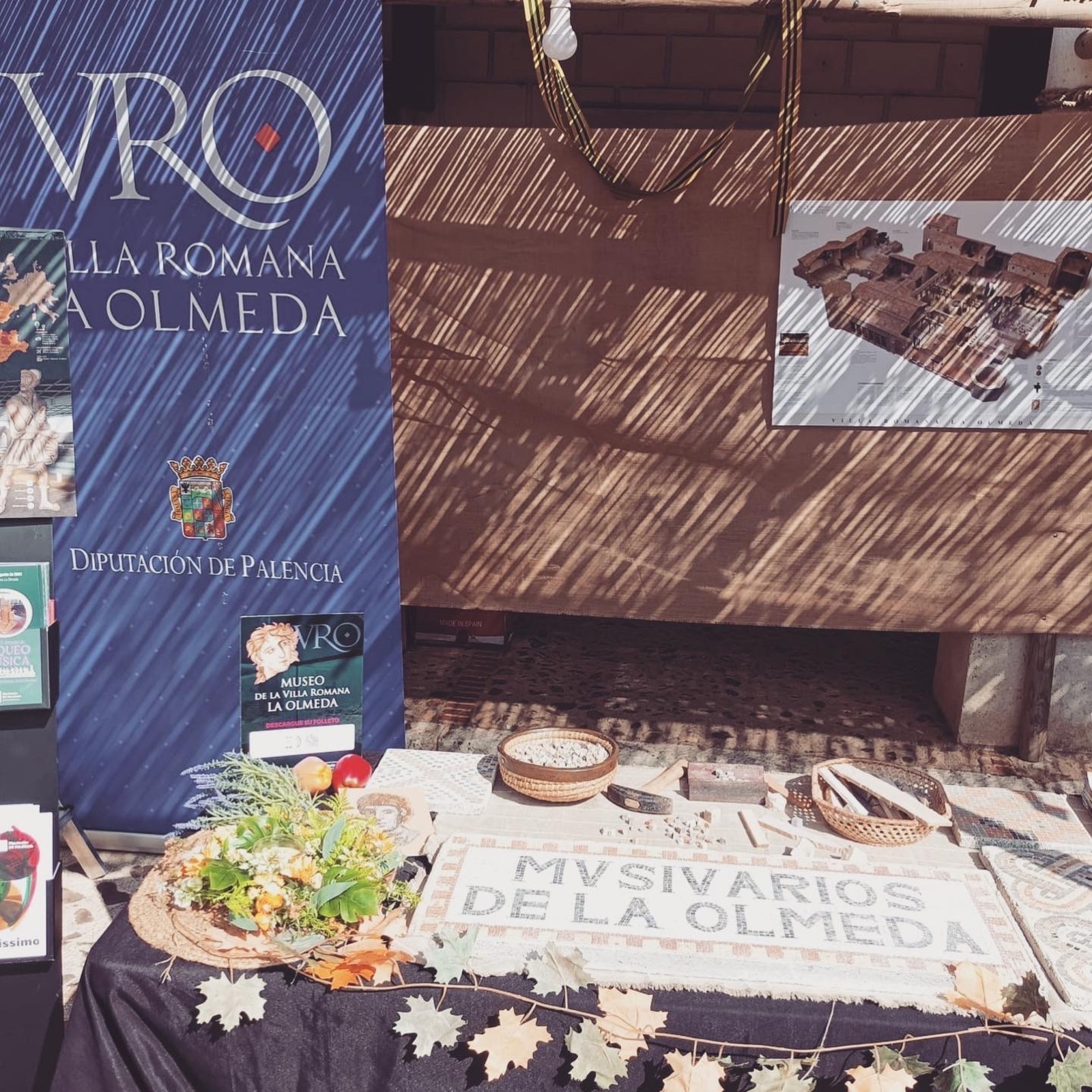 mercado romano en saldaña 20 y 21 de julio musivarios de la olmeda