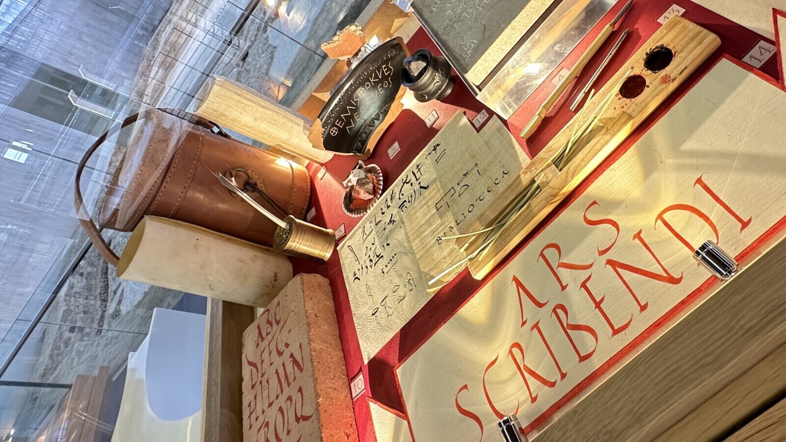 EXPOSICIÓN DE CALIGRAFÍA HISTÓRICA EN LA VILLA ROMANA LA OLMEDA