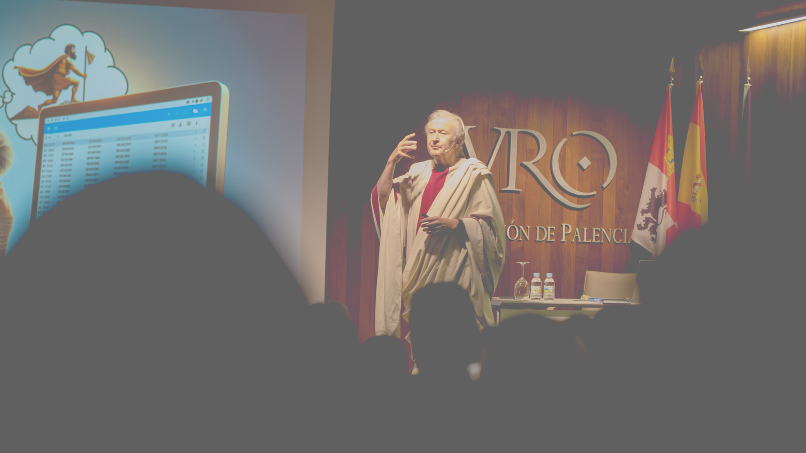 FIESTA MITOLÓGICA CON EMILIO DEL RÍO EN PALENCIA