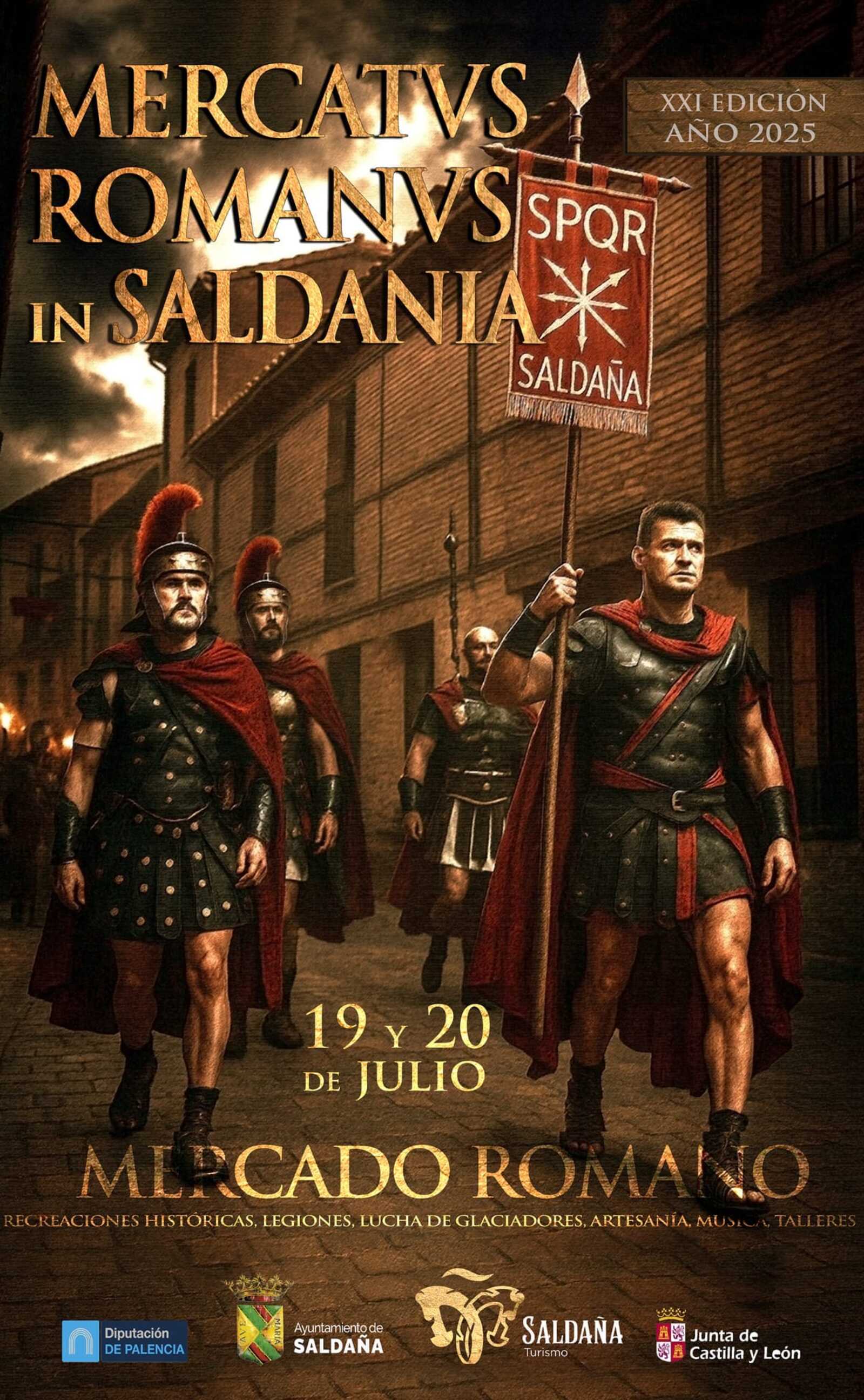 Mercado Romano en Saldaña | Talleres en el Museo de La Olmeda | 19 y 20 de julio