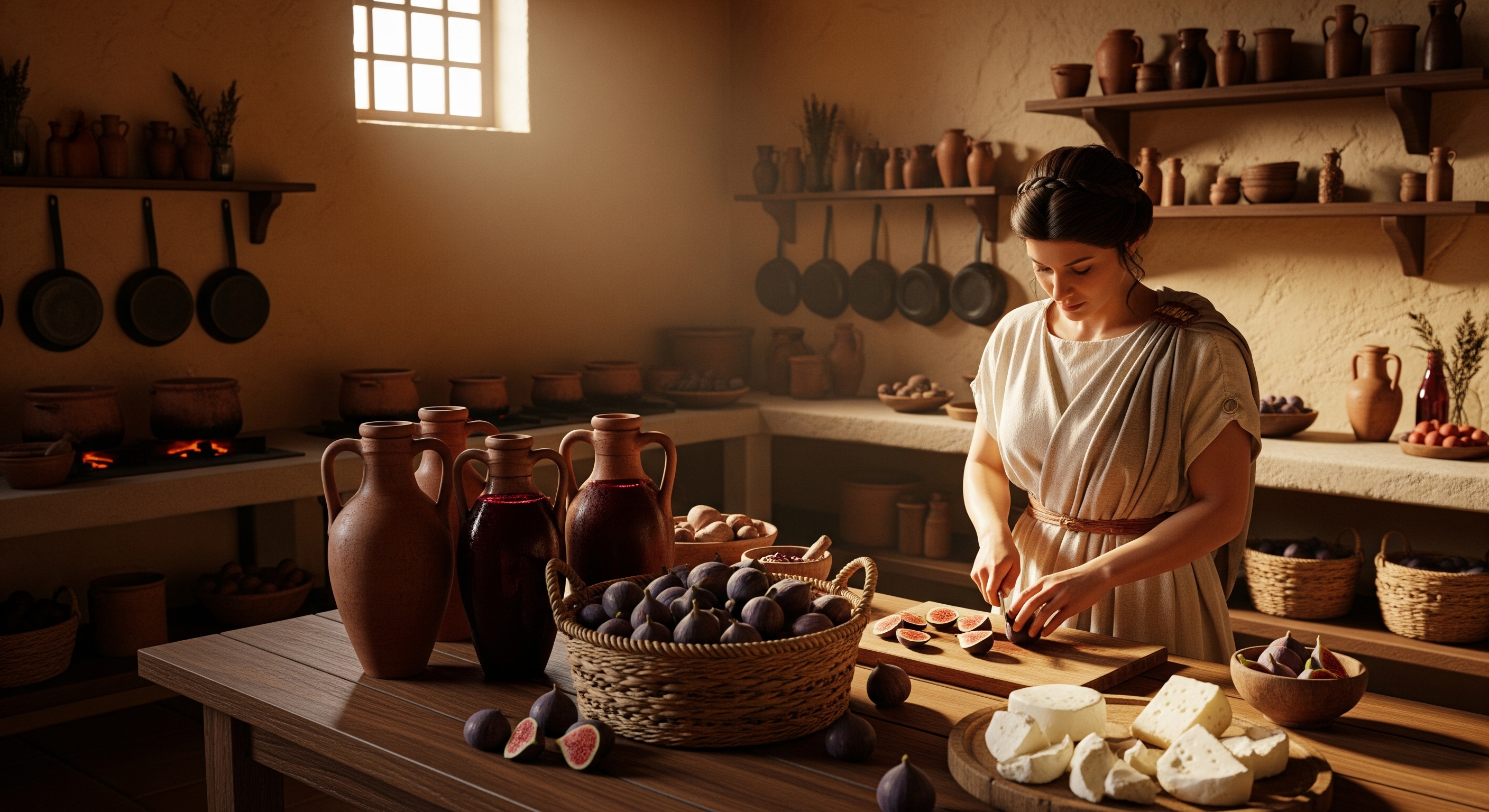 Arqueogastronomía | Talleres, degustación y recreaciones históricas sobre gastronomía romana en la villa romana la olmeda