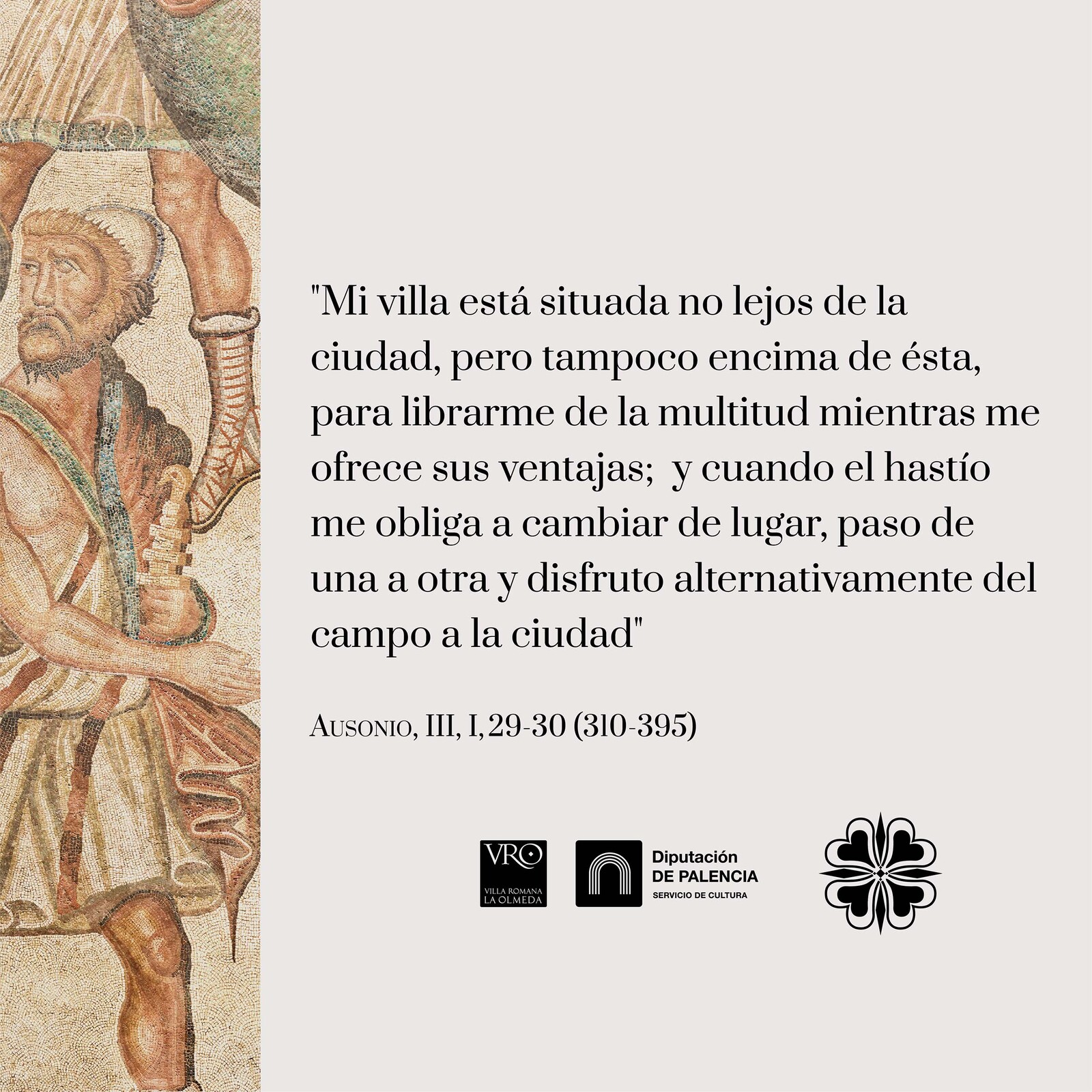 la diputación de palencia presentó ayer una nueva publicación sobre la villa romana la olmeda: 'la Olmeda. Un Universo Renacido'