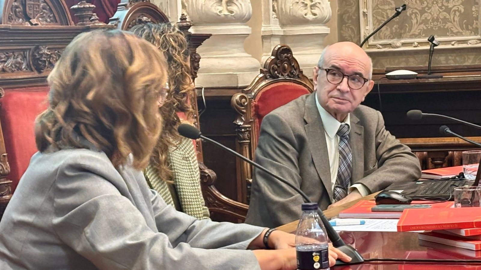 la diputación de palencia presentó ayer una nueva publicación sobre la villa romana la olmeda: 'la Olmeda. Un Universo Renacido'