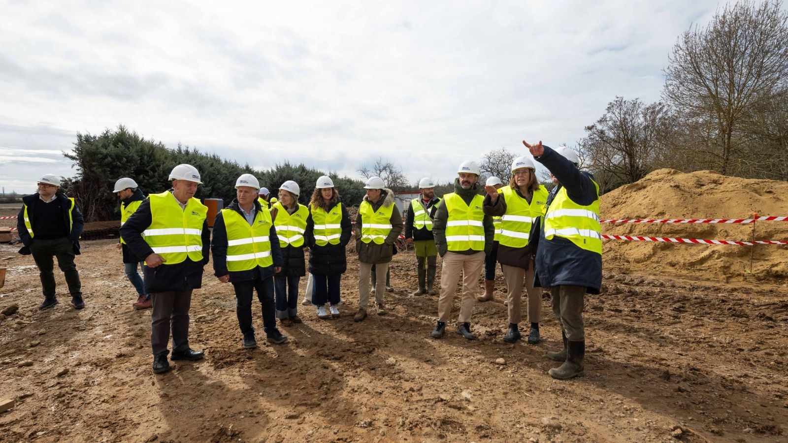 Diputación avanza en las obras de reforma integral de la Tejada, la hermana gemela de La Olmeda.