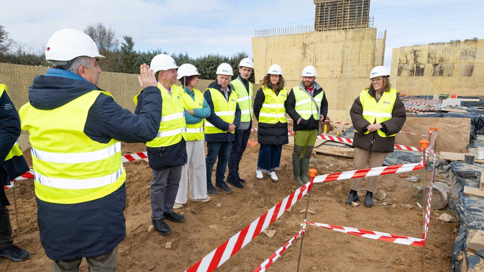 Diputación avanza en las obras de reforma integral de la Tejada, la hermana gemela de La Olmeda.