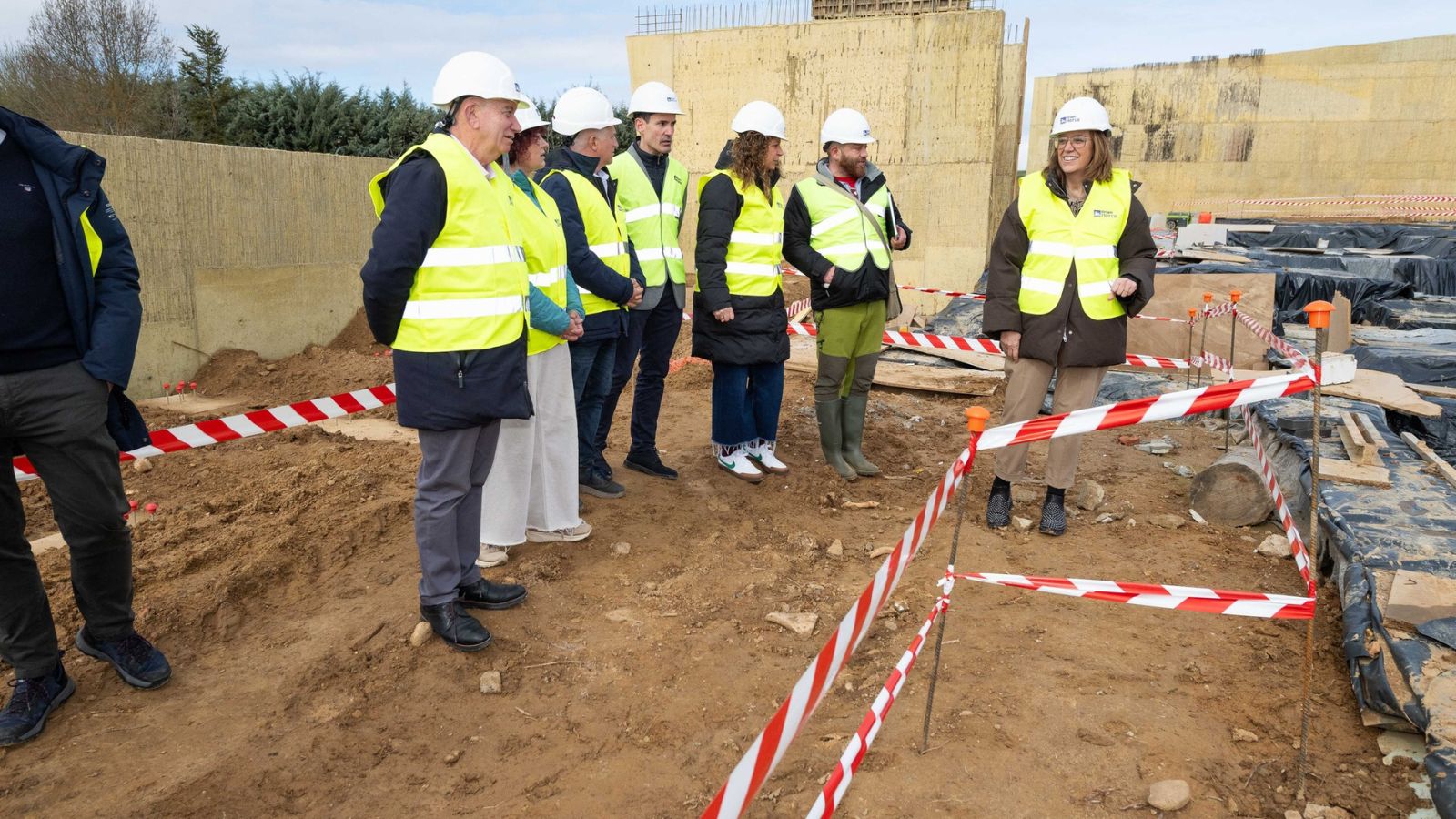Diputación avanza en las obras de reforma integral de la Tejada, la hermana gemela de La Olmeda.