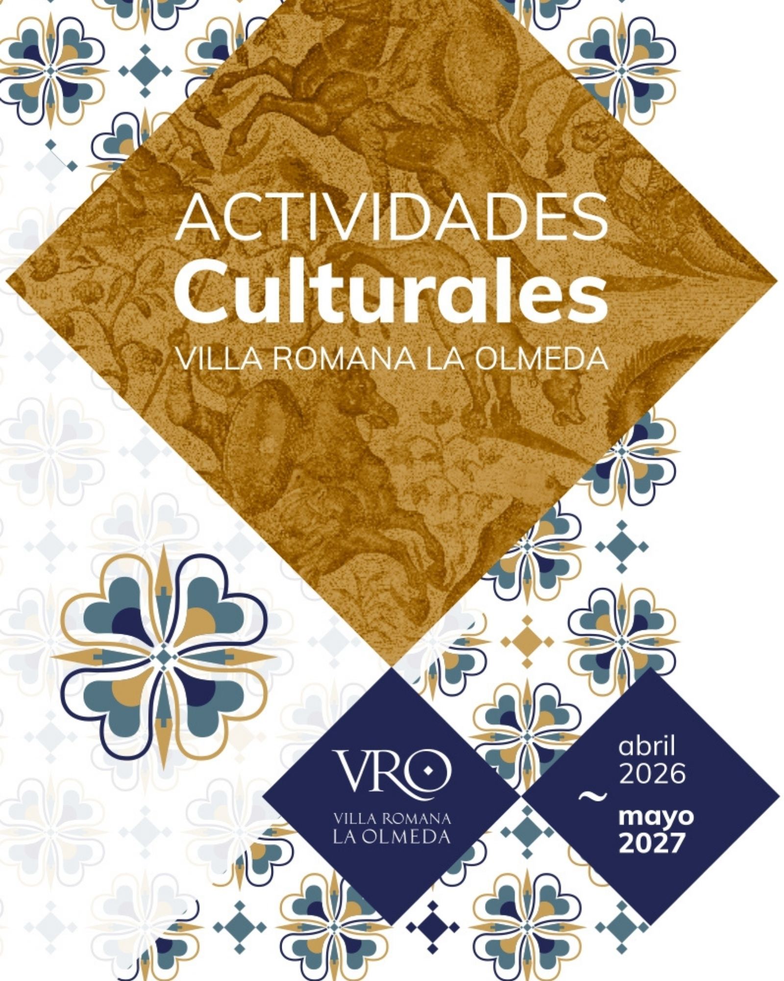 Celebra el Día del Libro en la Villa Romana La Olmeda del 23 al 26 de abril. CVLTVRO 2026.