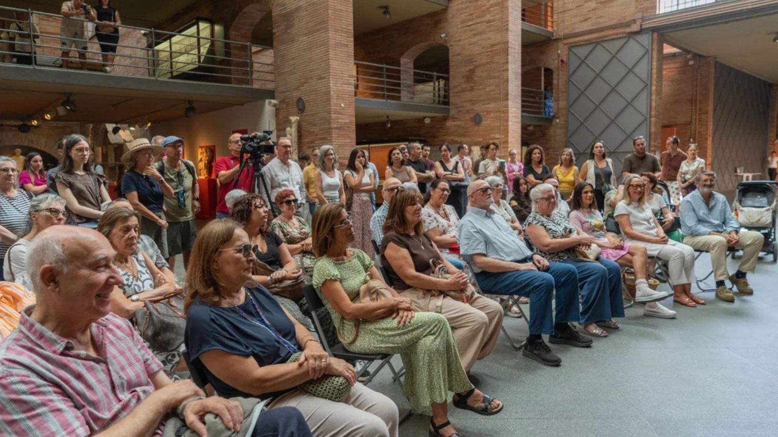 La música de la antigua Roma vuelve a sonar en Mérida gracias al 'hydraulis' de La Olmeda.