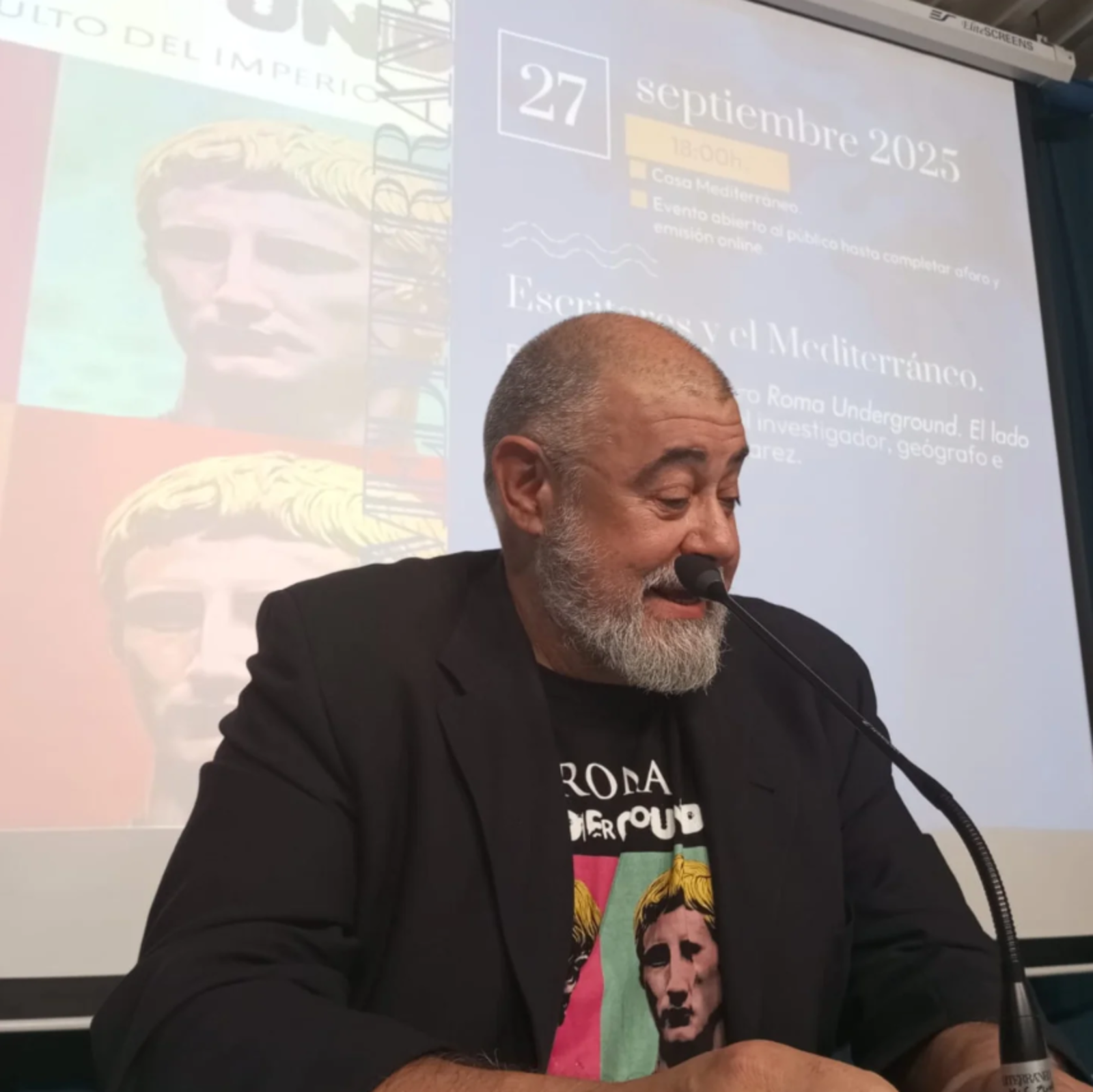 Legere | Presentación de libro y charla | Paco Álvarez: "Roma underground".