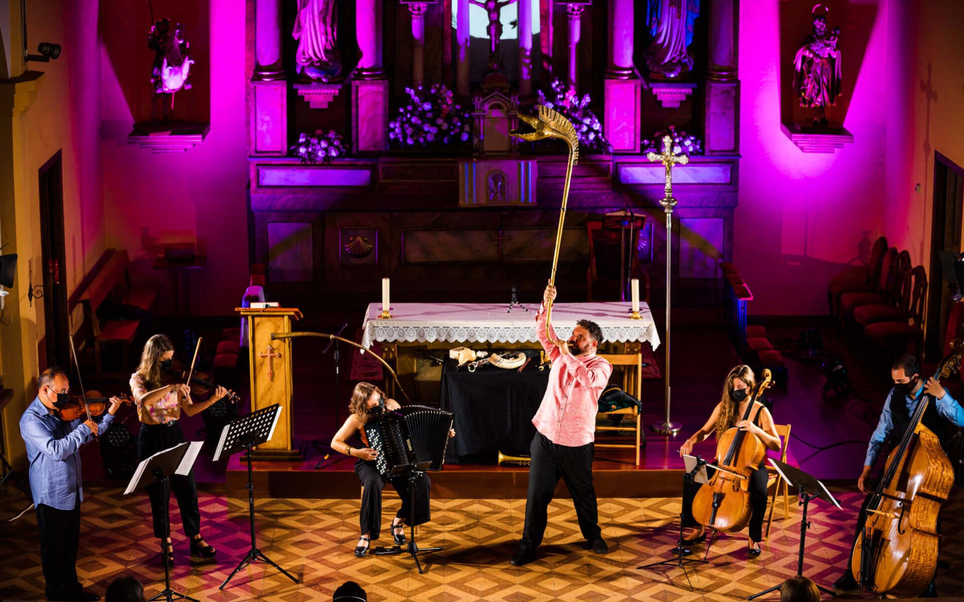 concierto de abraham cupeiro en la olmeda los sonidos olvidados a trío el 21 de abril