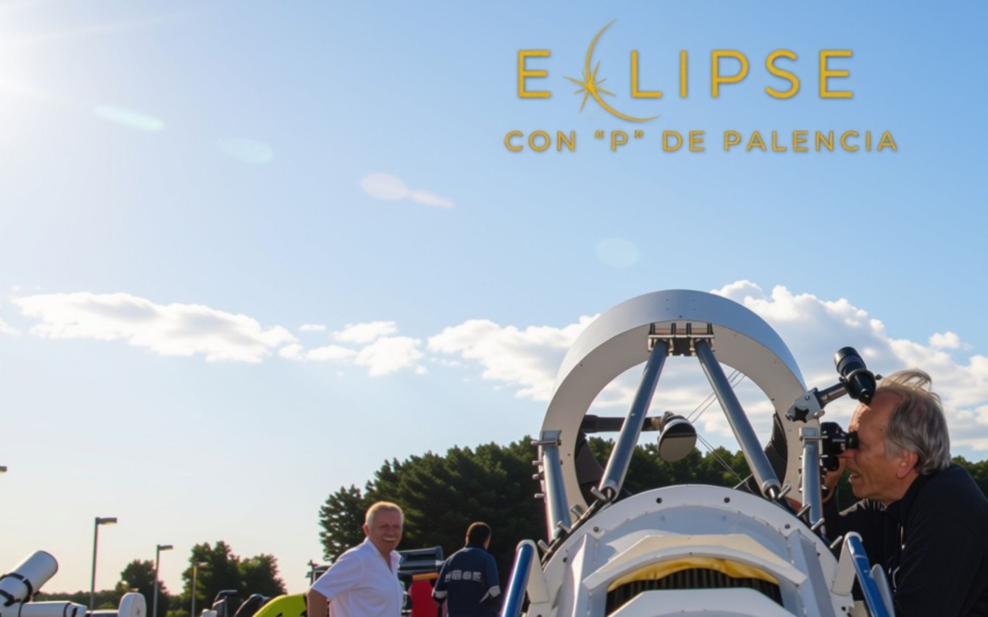 El cielo en La Olmeda | Eclipse con P de Palencia en la villa romana la olmeda