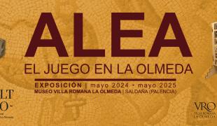 a partir del 1 de mayo en la vitrina cero del museo de la olmeda la exposición "Alea" sobre los juegos de azar en época romana