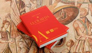 la diputación de palencia presentó ayer una nueva publicación sobre la villa romana la olmeda: 'la Olmeda. Un Universo Renacido'