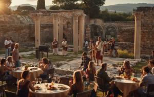 A 'Scena' | Rutas teatralizadas, gastronomía y música en directo en la villa romana la olmeda