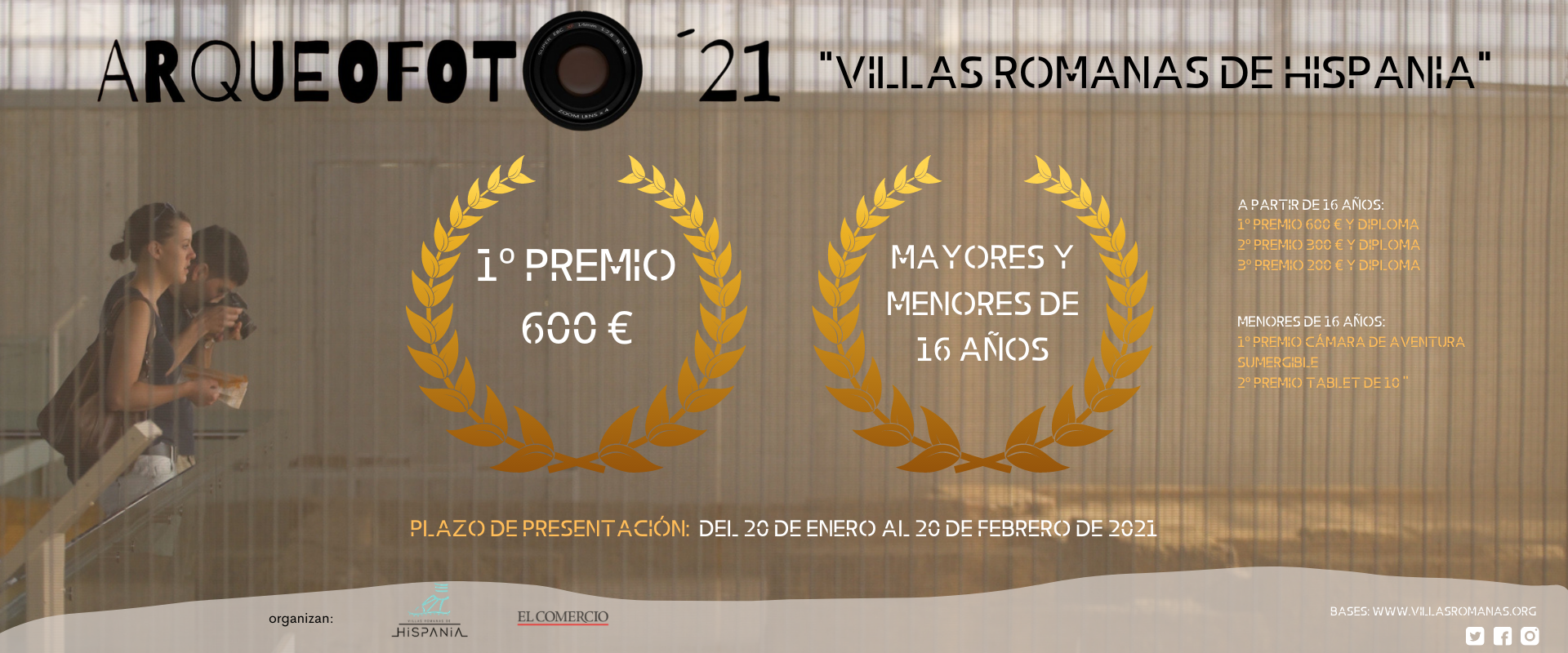 Arqueofoto 2021 "Villas Romanas de Hispania"