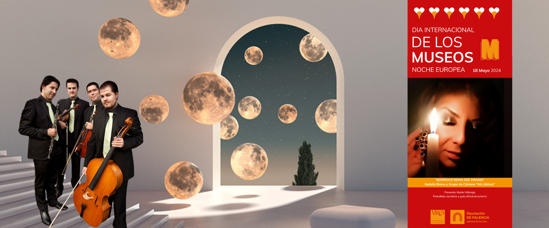 EL 18 DE MAYO SE CELEBRA EN LA VILLA ROMANA LA OLMEDA EN PEDROSA DE LA VEGA EL DÍA Y LA NOCHE DE LOS MUSEOS