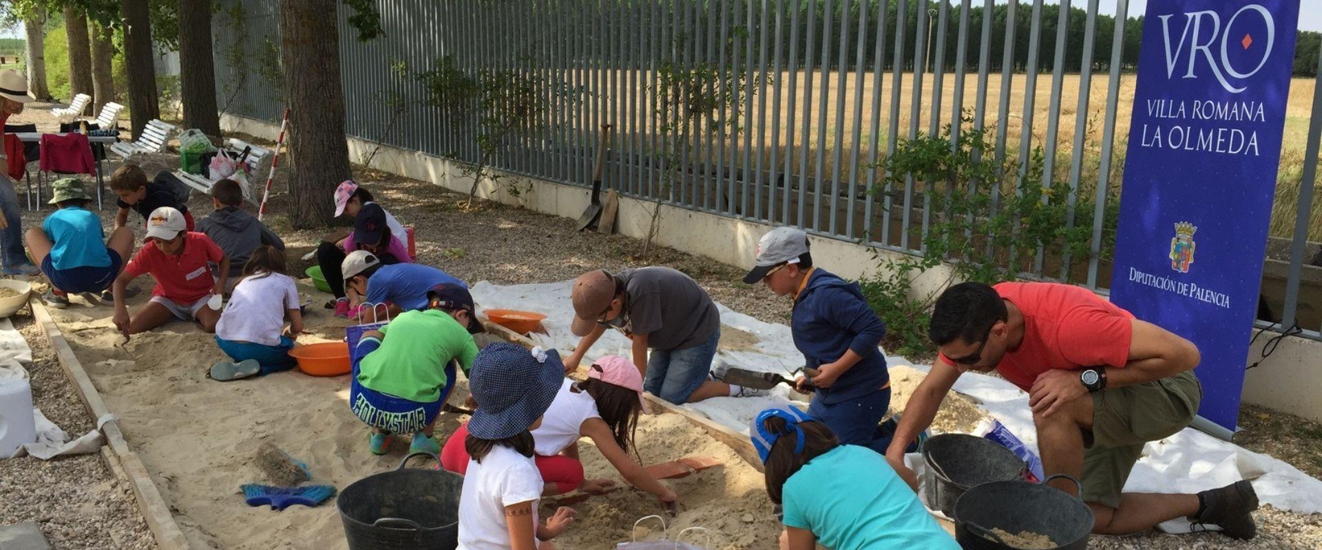 Pequeños arqueólogos, vamos a excavar | AuLA OLMEDA