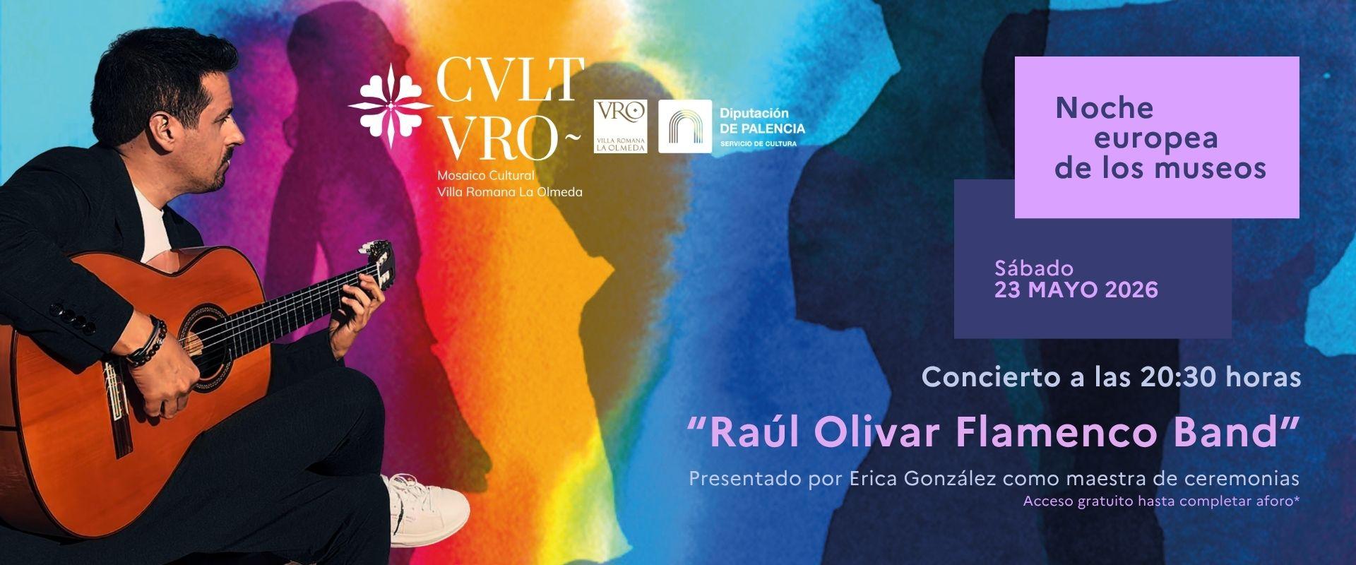 Noche de los Museos en la Villa Romana La Olmeda | Concierto de Raúl Olivar. y visita guiada.