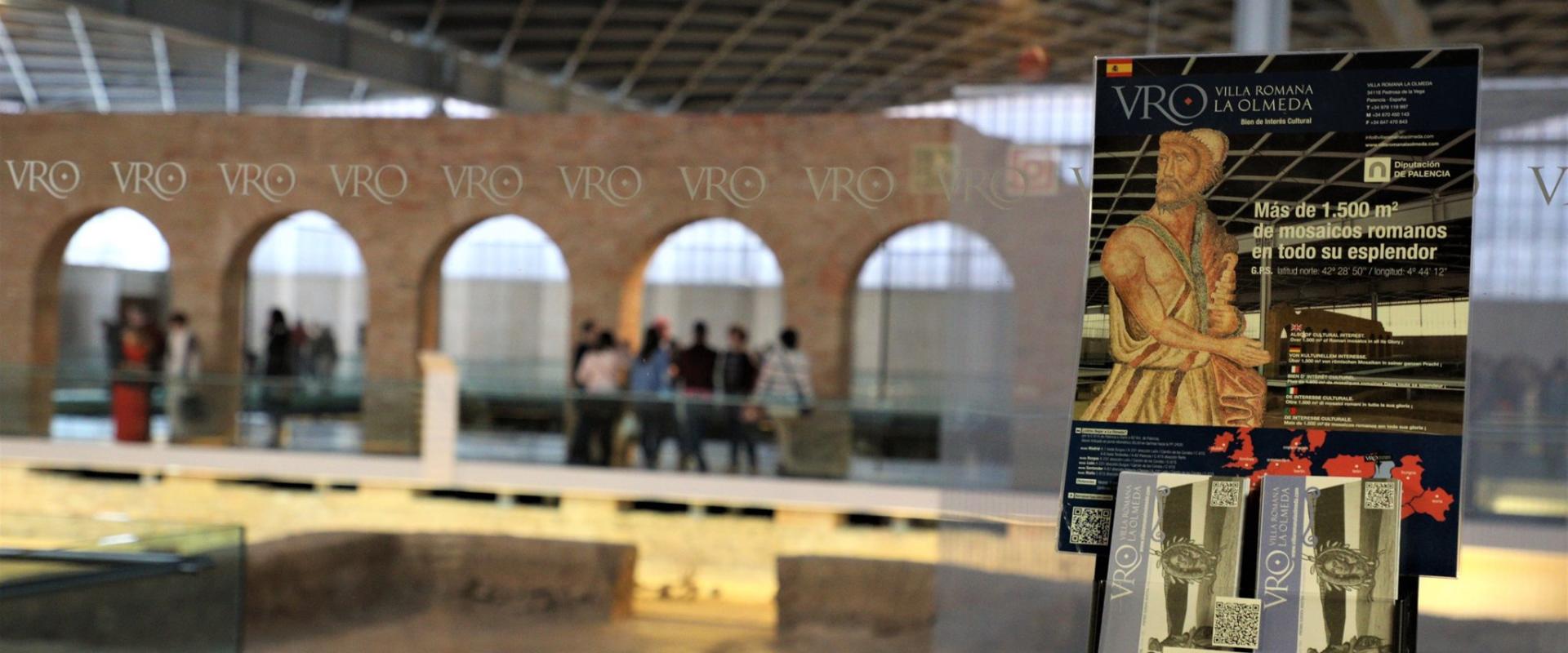 visitantes en la olmeda durante el puente de diciembre