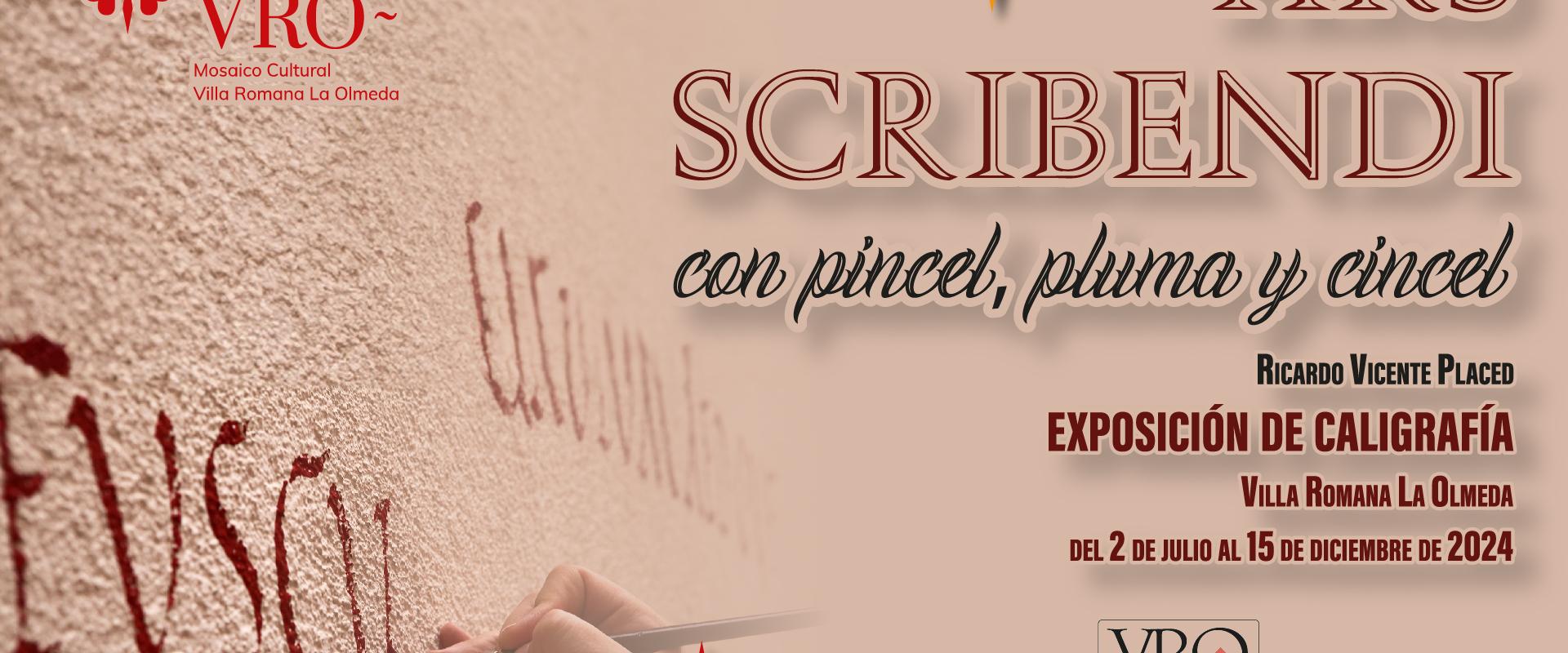 Nueva exposición temporal en La Olmeda: 'Ars Scribendi'