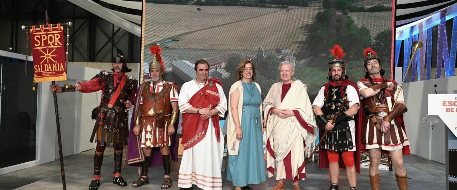 Palencia romana en fitur 2025 con las villas romanas La Olmeda y La Tejada