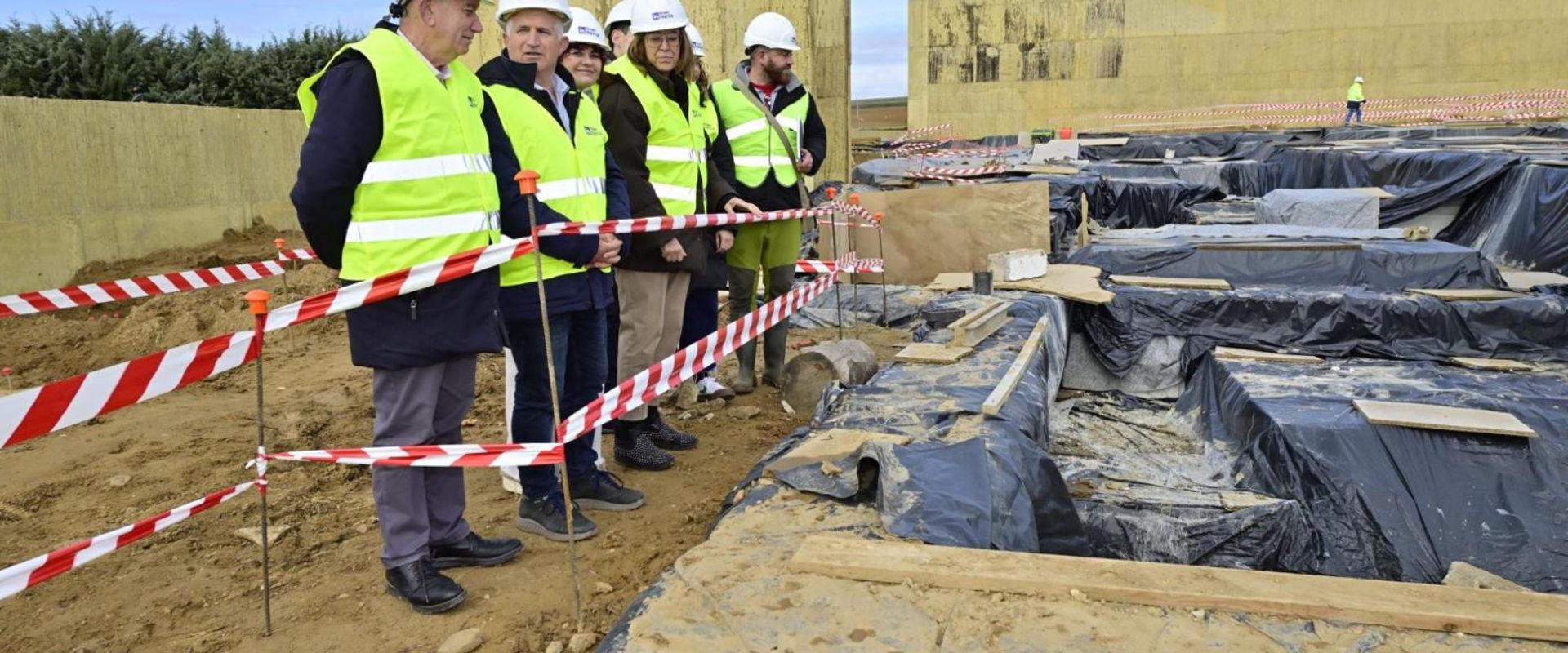 Diputación avanza en las obras de reforma integral de la Tejada, la hermana gemela de La Olmeda.