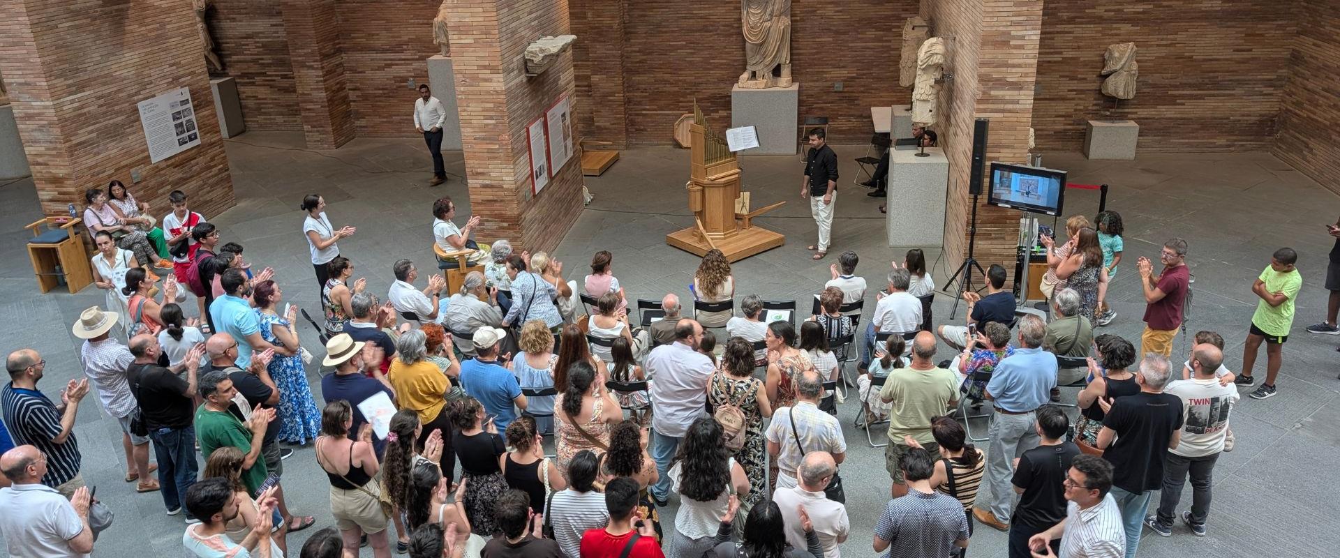 El Hydraulis llega a Mérida como un referente de recuperación del patrimonio musical romano.