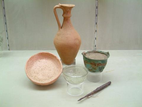 Ajuar de la necropolis norte