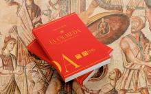 la diputación de palencia presentó ayer una nueva publicación sobre la villa romana la olmeda: 'la Olmeda. Un Universo Renacido'