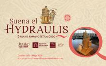 A partir del próximo 7 de febrero vuelven a la Villa Romana La Olmeda las demostraciones del 'hydraulis'.