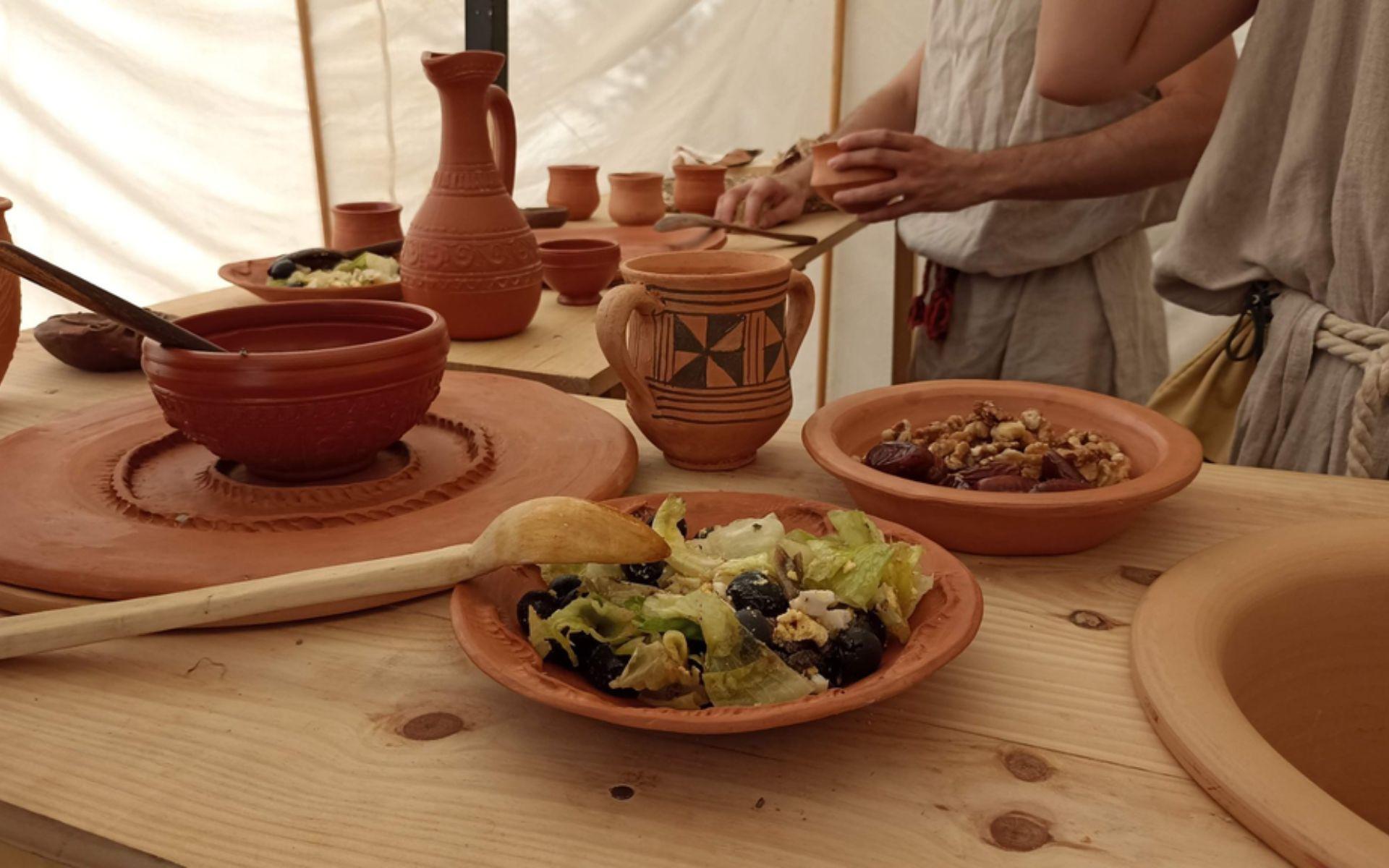 Arqueogastronomía | Recreaciones culinarias. El Banquete de Los Sentidos. Convivium. Villa Romana La Olmeda