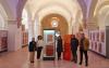 presentación nueva imagen cvltvro de La Olmeda y vitrina cero exposición teselas más que piedras